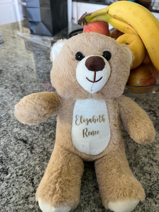 Birth Announcement Bear Plush